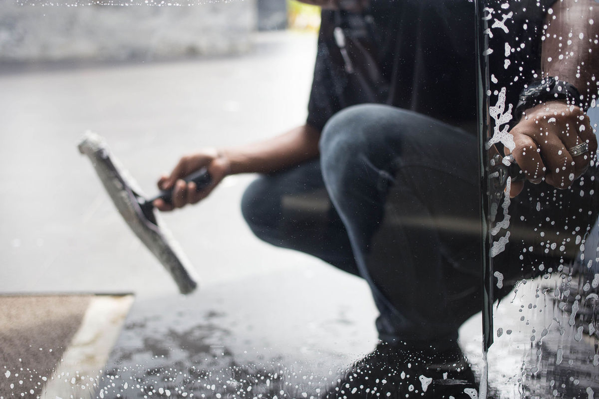 Post-construction cleaning